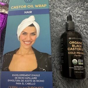 Black castor oil